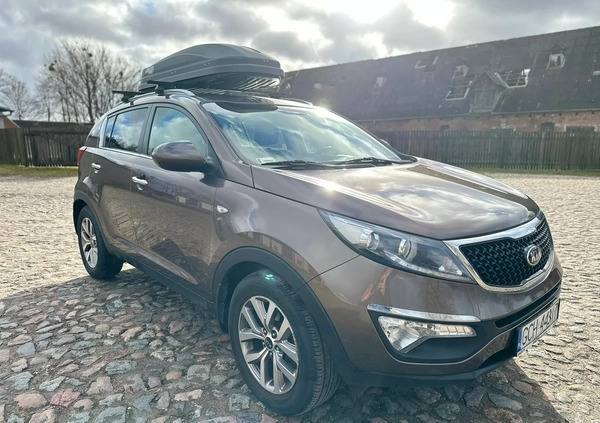 Kia Sportage cena 56580 przebieg: 104810, rok produkcji 2015 z Chojnice małe 11